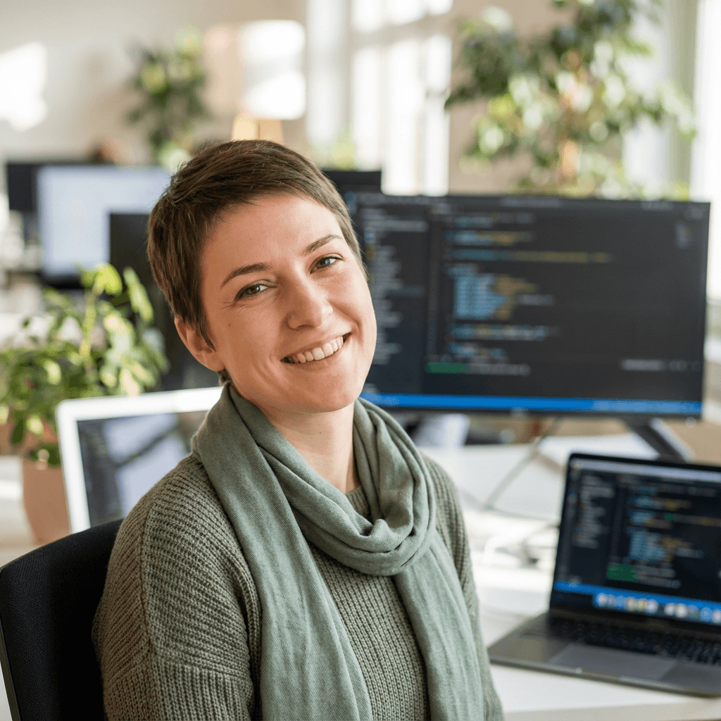 Jessica Liu, UX/UI Systems Designer at DeltaForge Solutions